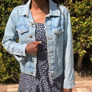 OG AMERICAN APPAREL DENIM JACKET unisex xxs